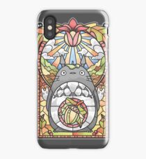 Stained Glass Forest Spirit iPhone Case