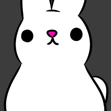 Goth Bunny Shirt Cute Creepy Emo Clothes Kawaii Bunny Sticker for Sale by  weedistributor9