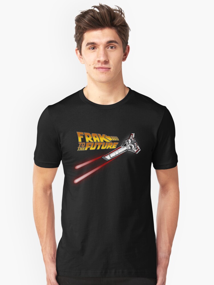 Alternate view of FRAK to the FUTURE (v2) Slim Fit T-Shirt