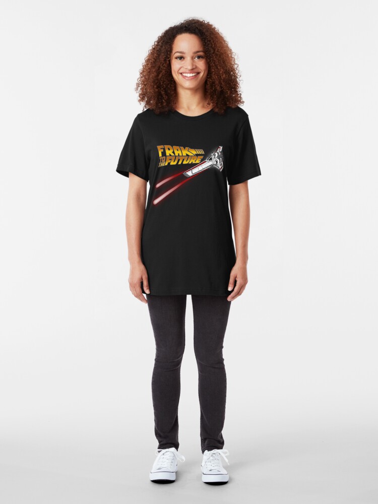 Alternate view of FRAK to the FUTURE (v2) Slim Fit T-Shirt