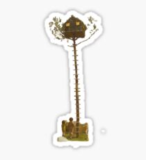 Moonrise Kingdom Treehouse Sticker