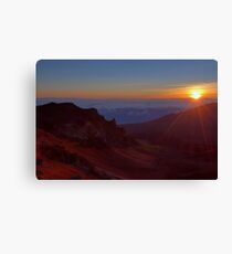Haleakala Sunrise Canvas Print