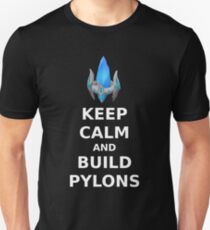 Keep Calm and build PYLONS Unisex T-Shirt