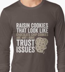 Raisin Cookies Long Sleeve T-Shirt