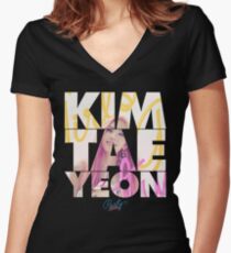 Girls' Generation (SNSD) Taeyeon 'Party' Women's Fitted V-Neck T-Shirt