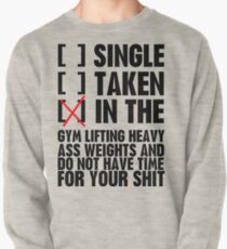 Relationship status GYM Pullover