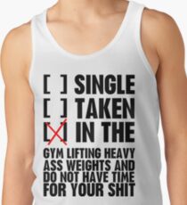 Relationship status GYM Tank Top