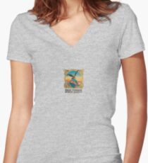 Fernet Branca Women's Fitted V-Neck T-Shirt
