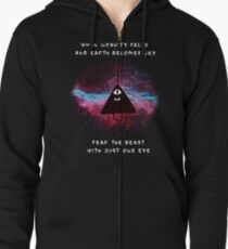 When Gravity Falls Zipped Hoodie
