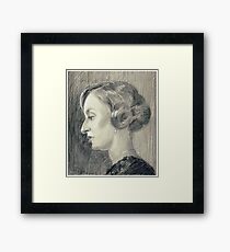 Lady Edith Crawley of Downton Abbey Framed Print