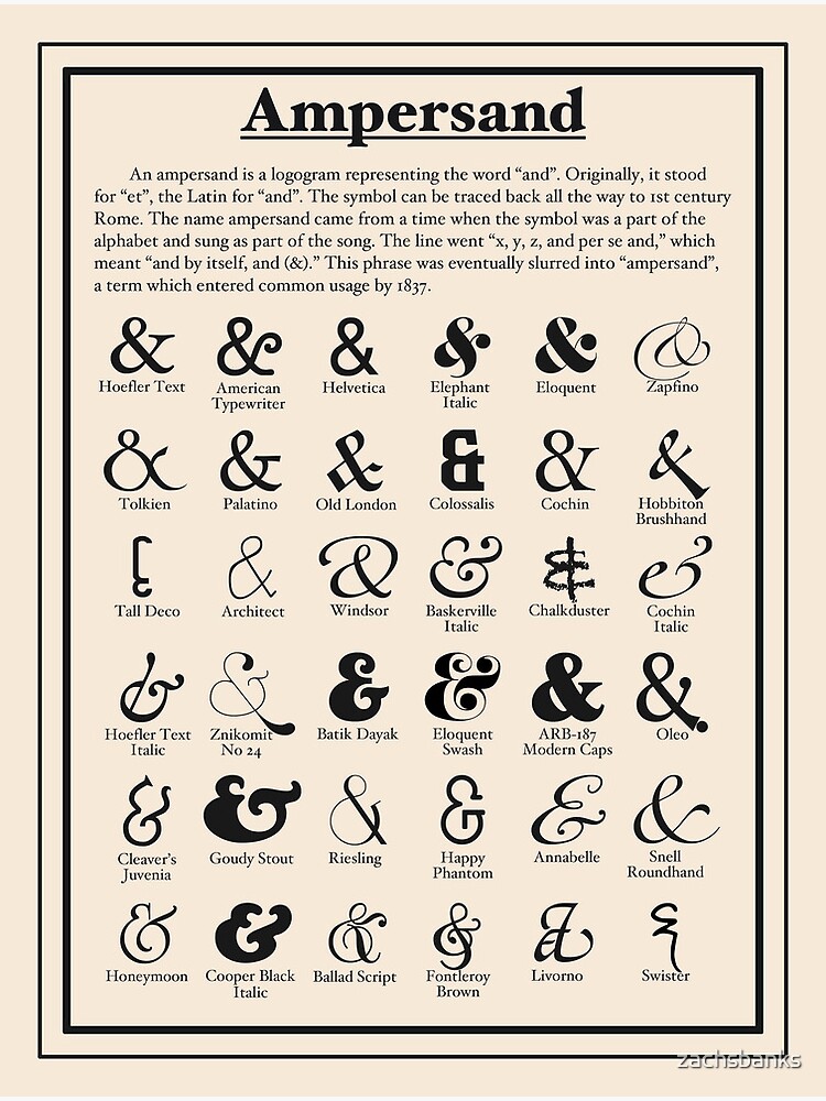 AMPERSAND DEFINITION MEANING visual data 2