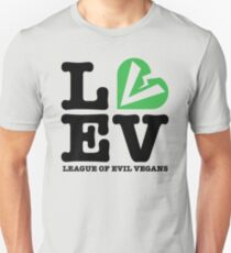 League of Evil Vegans Unisex T-Shirt