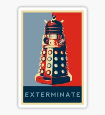 Exterminate Sticker