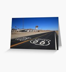 Route 66 Shield Greeting Card