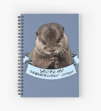 Du bist mein bedeutender Otter Spiralblock