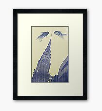 crysler gold fish Framed Print