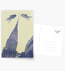crysler gold fish Postcards