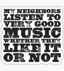 Very Good Music Sticker