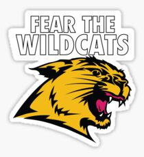 Fear the Wildcats Northern Michigan University sticker Sticker