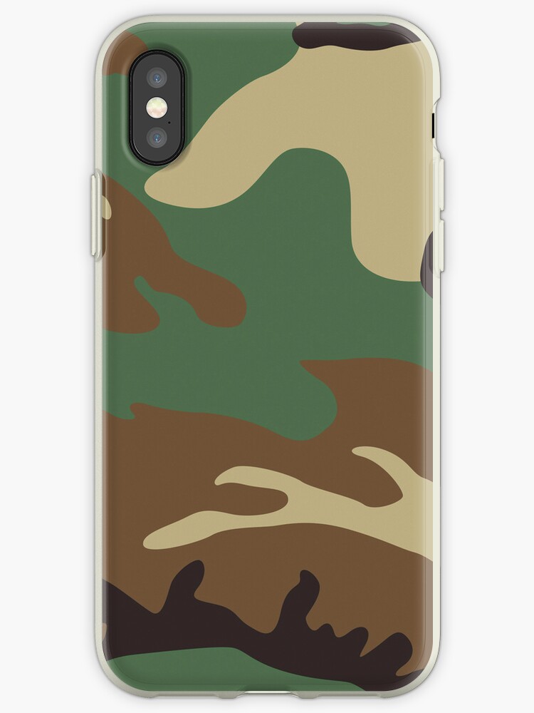 "Smartphone Case Camouflage Camo " iPhone Cases & Covers by mpodger