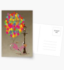 Love to Ride my Bike with Balloons even if it's not practical. Postcards