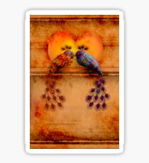 Love Birds Sticker