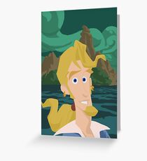 Guybrush Threepwood Greeting Card