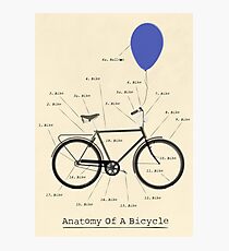 Anatomy Of A Bicycle Photographic Print