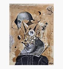 shakespeare as an abstracted concept Photographic Print