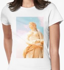 Statue in Versailles Women's Fitted T-Shirt