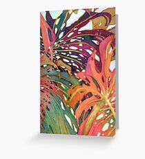 Palm Patterns 1 Greeting Card