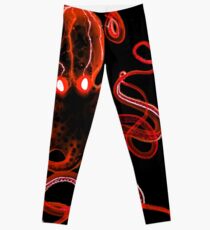 Octopus Red Leggings