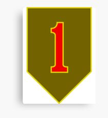 1st Infantry Division, US Army Canvas Print