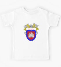 Zamora Coat of Arms/Family Crest Kids Tee