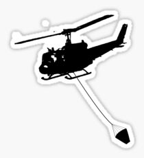 Helicopter Sticker