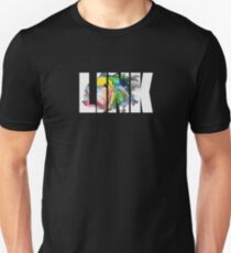 Toon Link Text (Black) Unisex T-Shirt