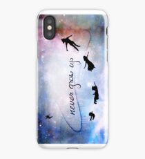 Never Grow Up iPhone Case