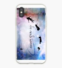 Never Grow Up iPhone Case