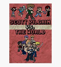 Scott Pilgrim Vs. The World Photographic Print