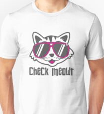Check Meowt Slim Fit T-Shirt
