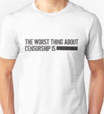 Censorship Unisex T-Shirt
