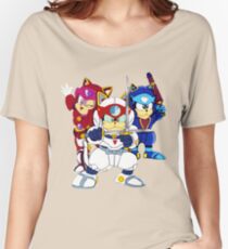 Samurai Pizza Cats - Group Color Women's Relaxed Fit T-Shirt