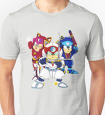 Samurai Pizza Cats - Group Color Unisex T-Shirt