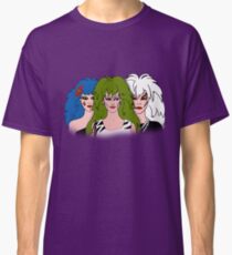Jem and the Holograms - The Misfits - Group Color Classic T-Shirt