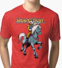 BraveStarr - Thirty Thirty and BraveStarr #4 - Color Tri-blend T-Shirt