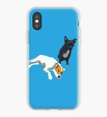 Bright Blue Puppies iPhone-Hülle & Cover
