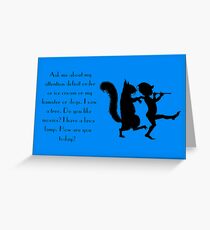 Funny Vintage card Greeting Card