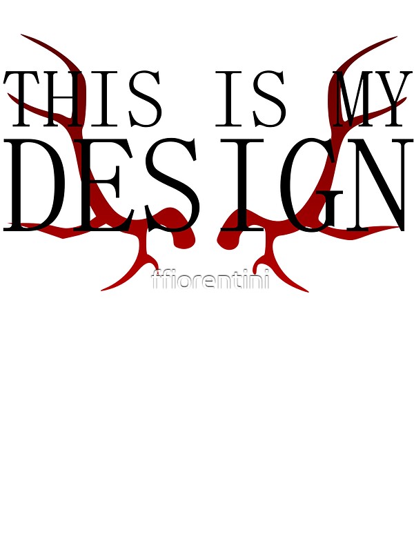 "Hannibal This is my Design" Stickers by ffiorentini Redbubble