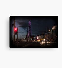 Tower at Night Canvas Print