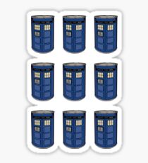 Tardis Soup Sticker